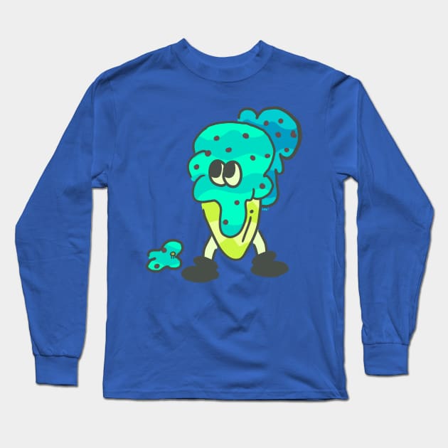 Team Ice Cream Long Sleeve T-Shirt by Ginger_Gari